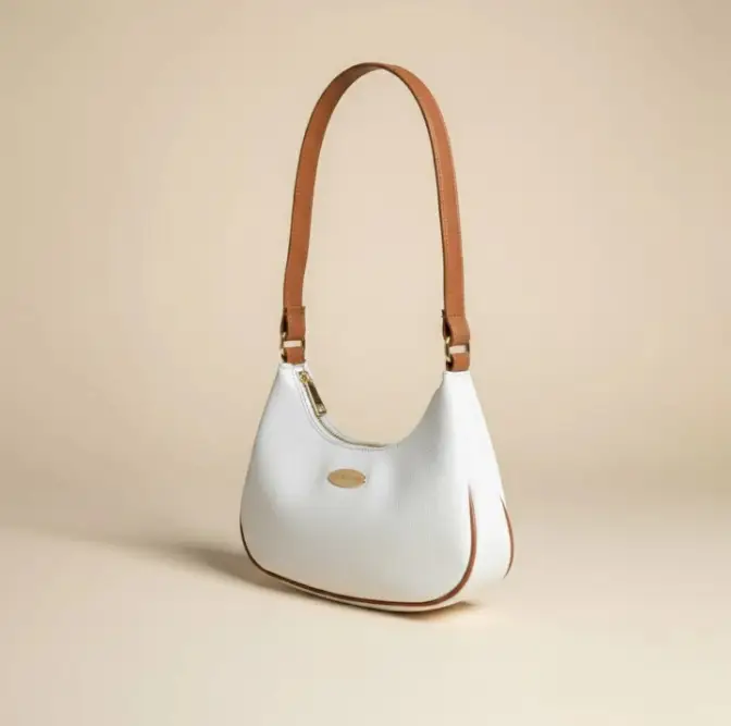 Women's Rexine Plain Shoulder Bag