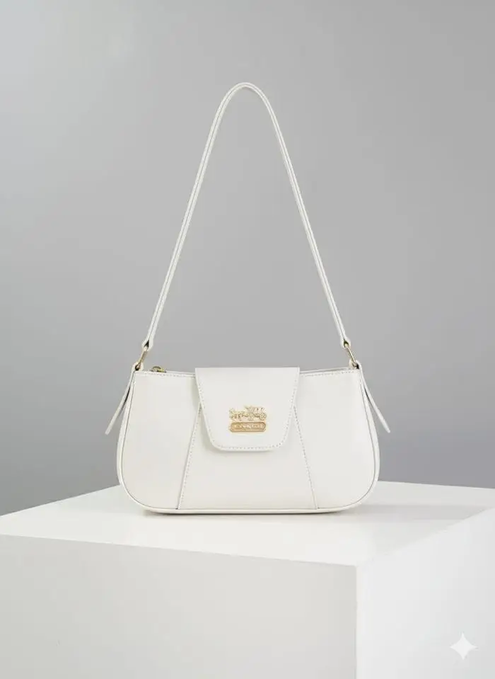 Women's Rexine Plain Shoulder Bag