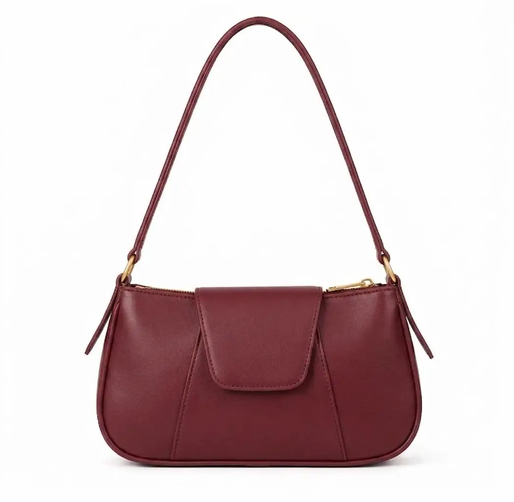 Women's Rexine Plain Shoulder Bag