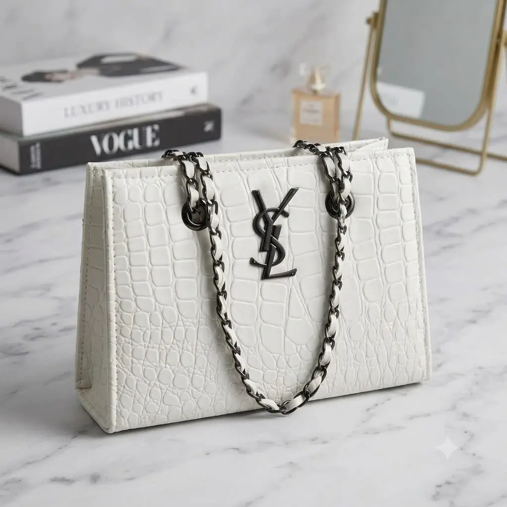 Women's Rexine Quilted Shoulder Bag