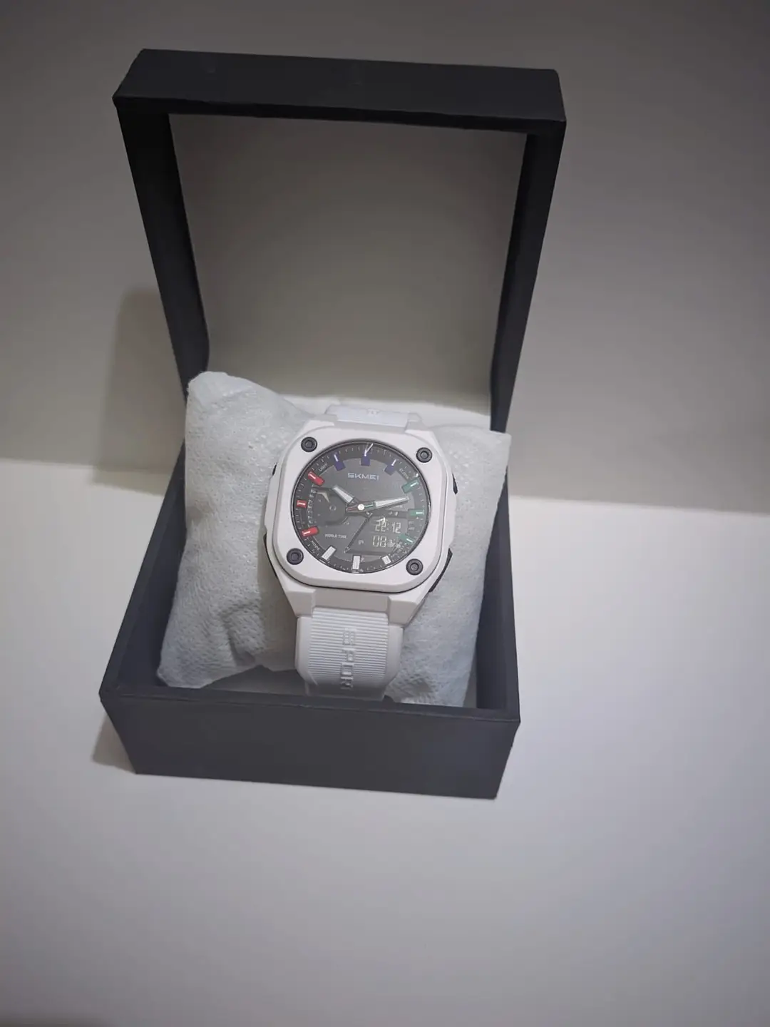 SKMEI 2328 Multifunction, Dual Movement, Electronic Quartz Wristwatch