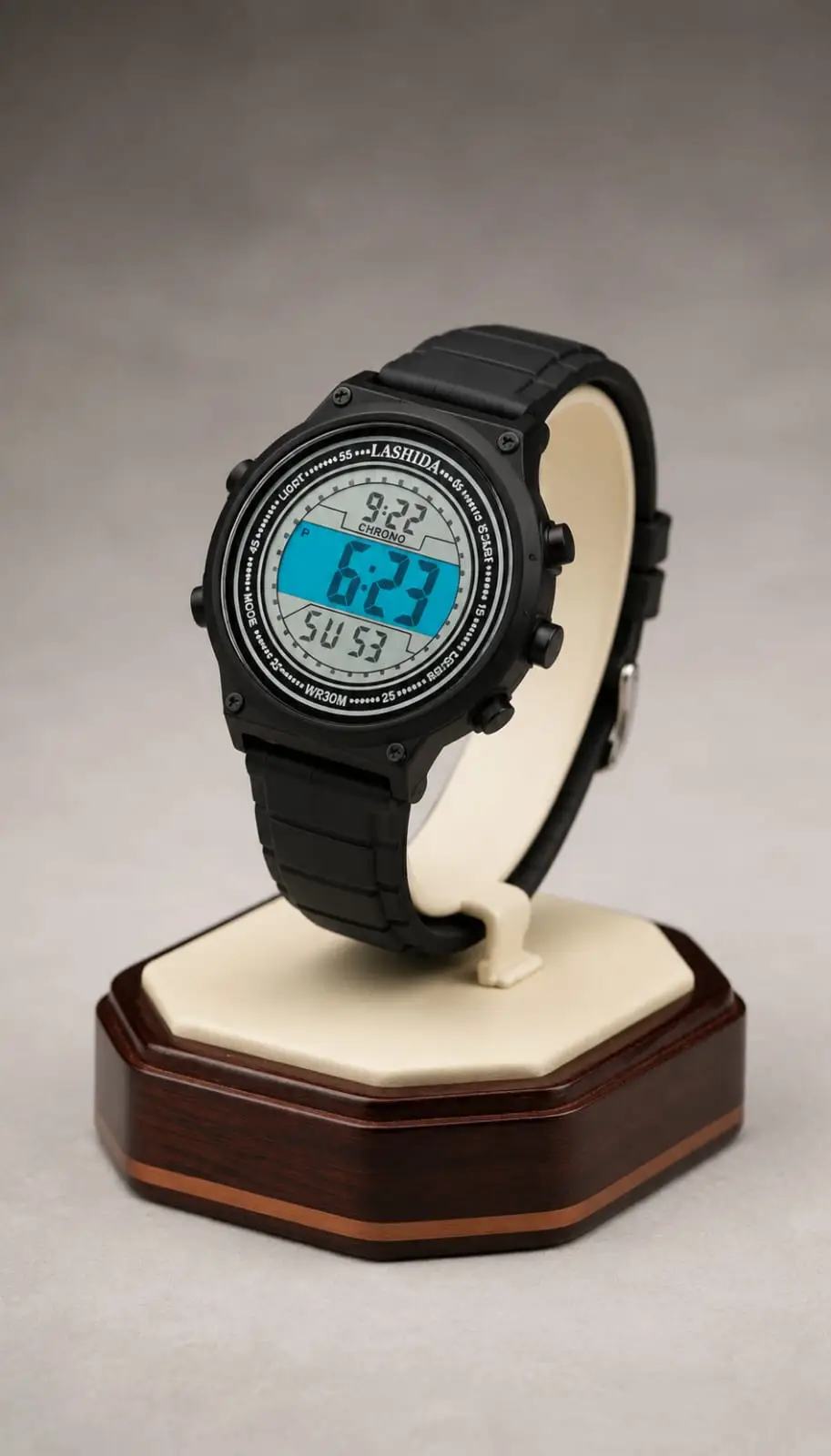 Lashida Digital Watch Black Color