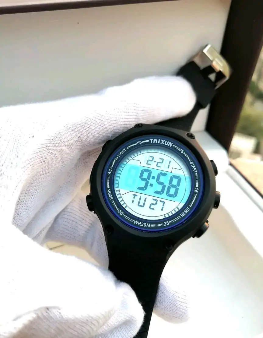 Lashida Digital Watch Black Color