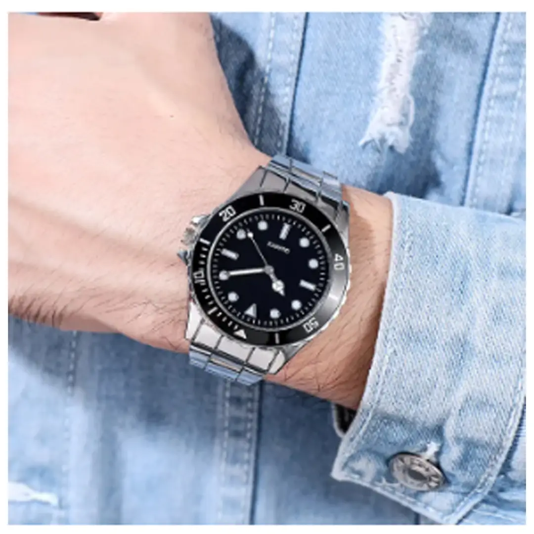 Men's Modern Stylish Look Watch Lightweight Design Available in Random Multicolor Dial