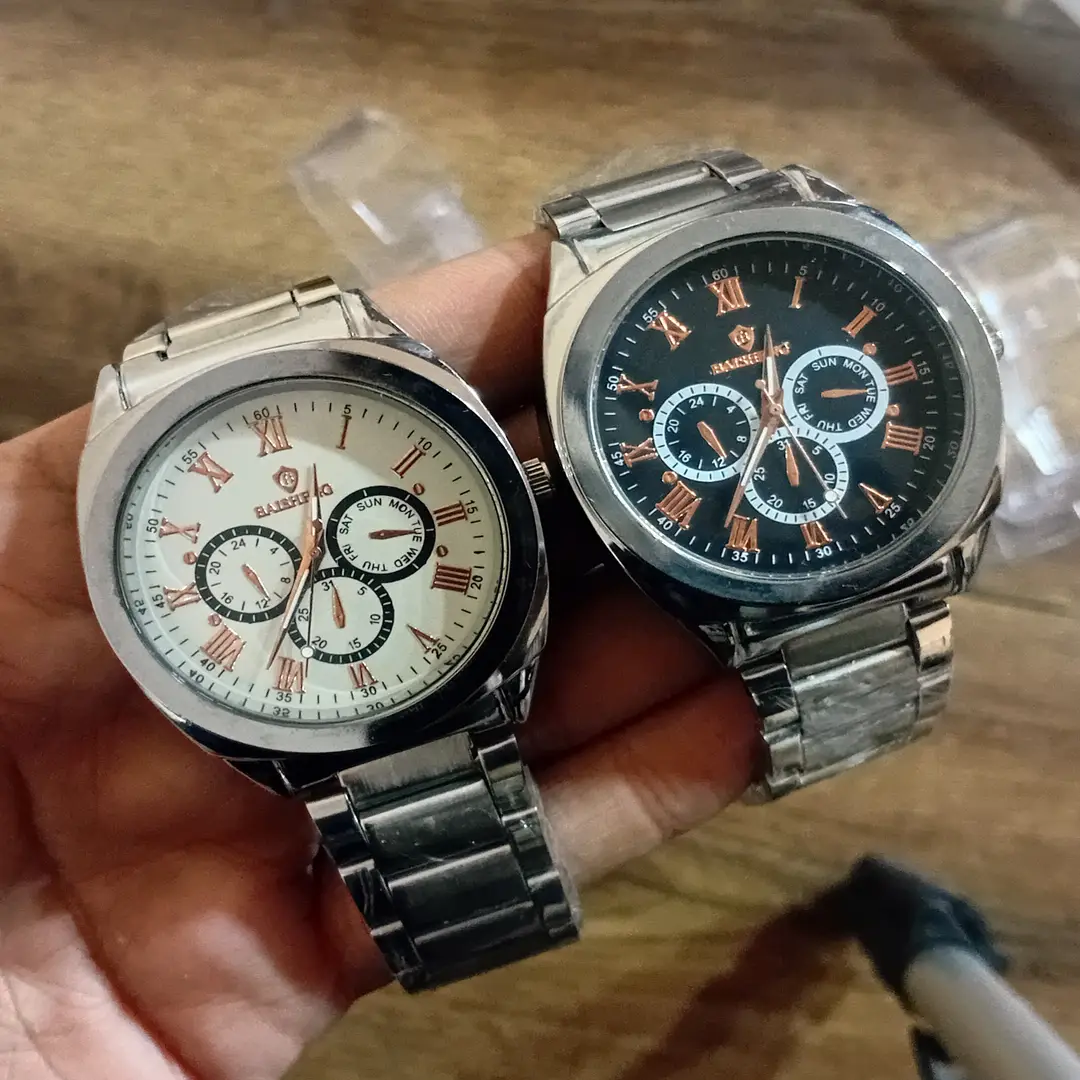Men's Trendy Chain Watch Best for Every Occasion with Random Multicolor Dial Art # BB - SSqW900300k-007