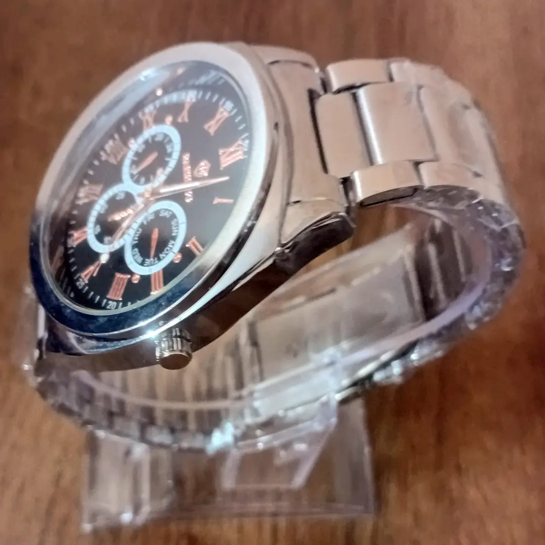 Men's Trendy Chain Watch Best for Every Occasion with Random Multicolor Dial Art # BB - SSqW900300k-007