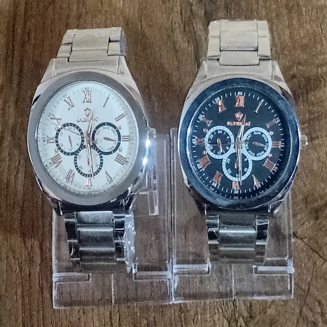 Men's Trendy Chain Watch Best for Every Occasion with Random Multicolor Dial Art # BB - SSqW900300k-007
