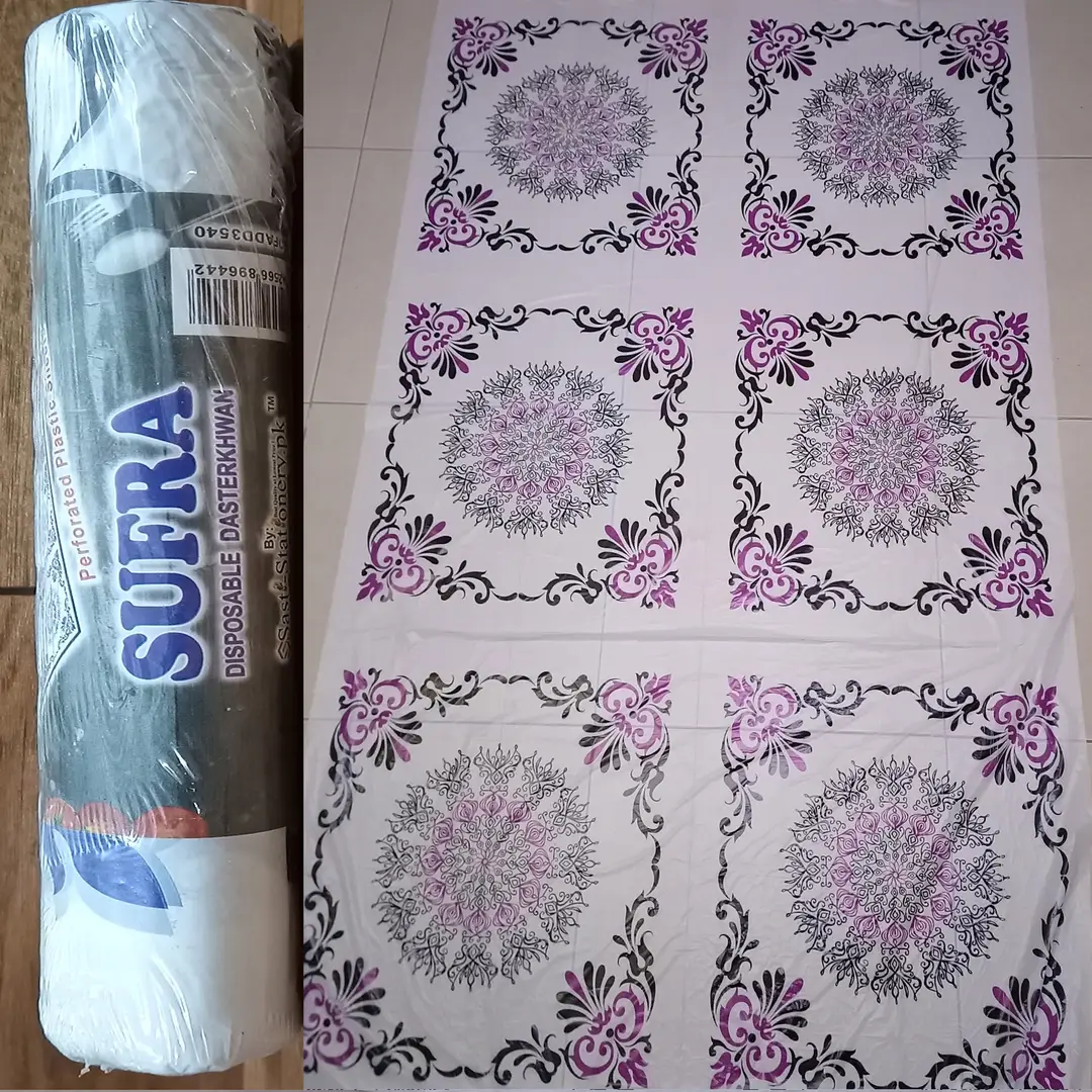 1 Pc of Disposable Printed Dastarkhwan