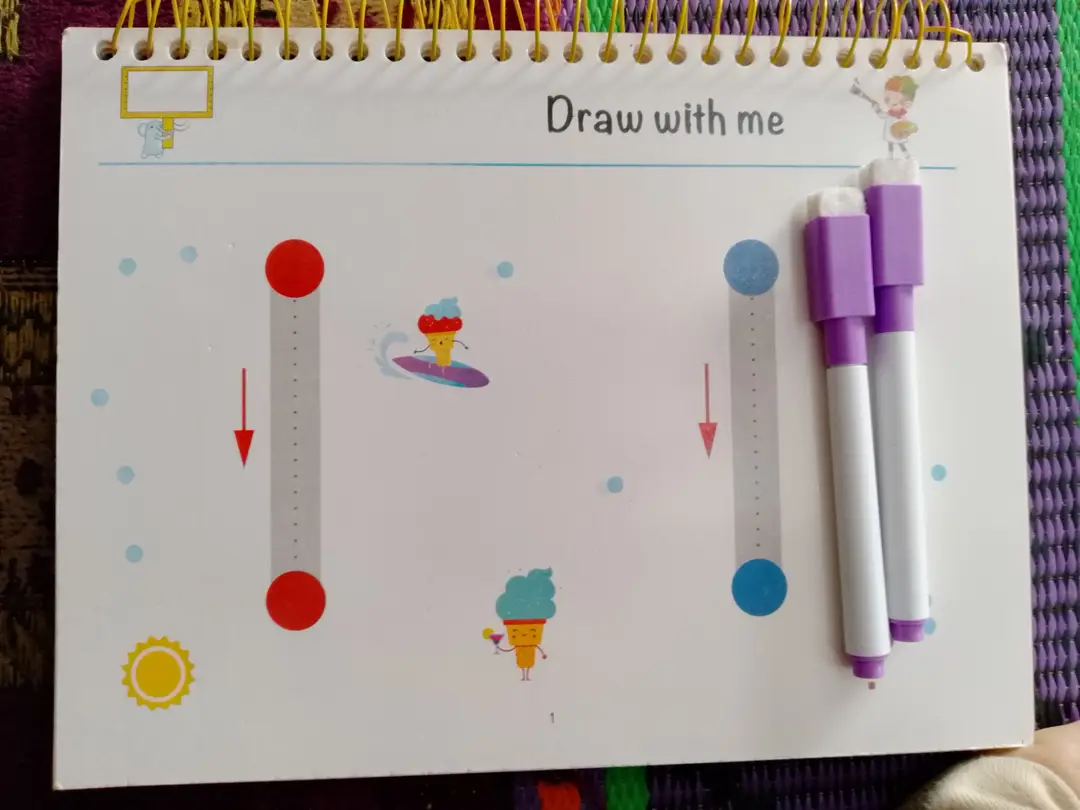 Kids Reusable Learning Tracing Books | Early Education