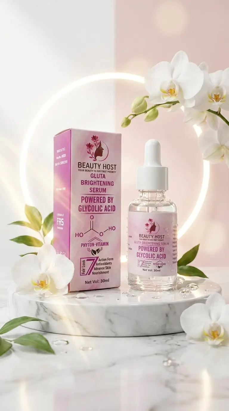 BEAUTY HOST Gluta Brightening Serum Powered By Glycolic Acid