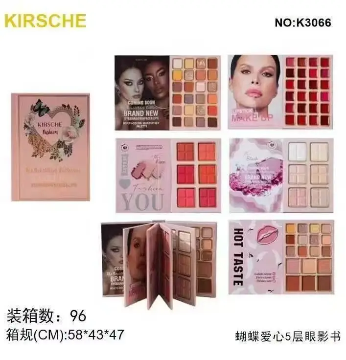 5 Fold Makeup book