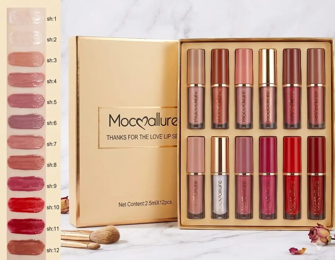 Mocullar Lip Gloss 6 pc