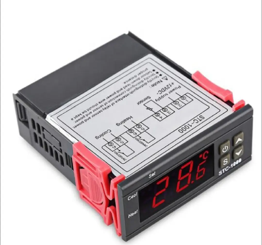 STC-1000 Digital Temperature Controller Thermostat with NTC Sensor
