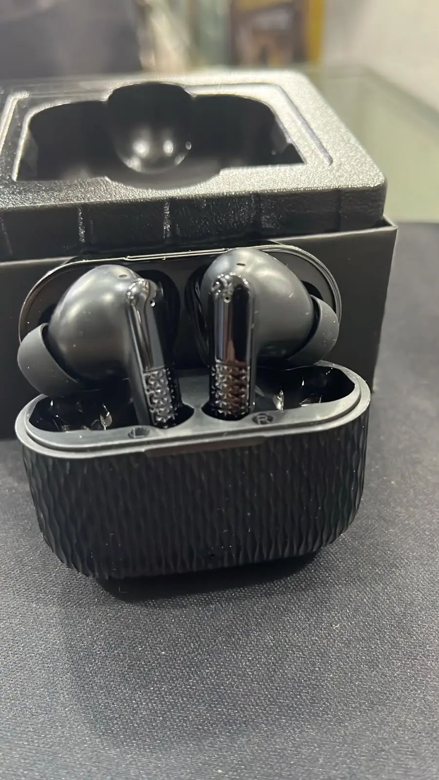 Buds Pro 5 TWS Wireless Bluetooth Earbuds with ENC Mic Touch Control & Type-C Charging