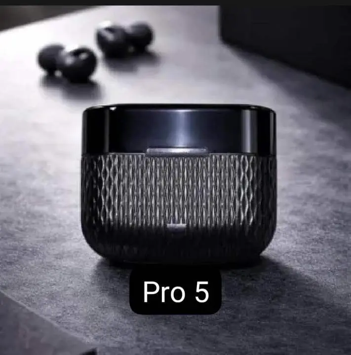 Buds Pro 5 TWS Wireless Bluetooth Earbuds with ENC Mic Touch Control & Type-C Charging