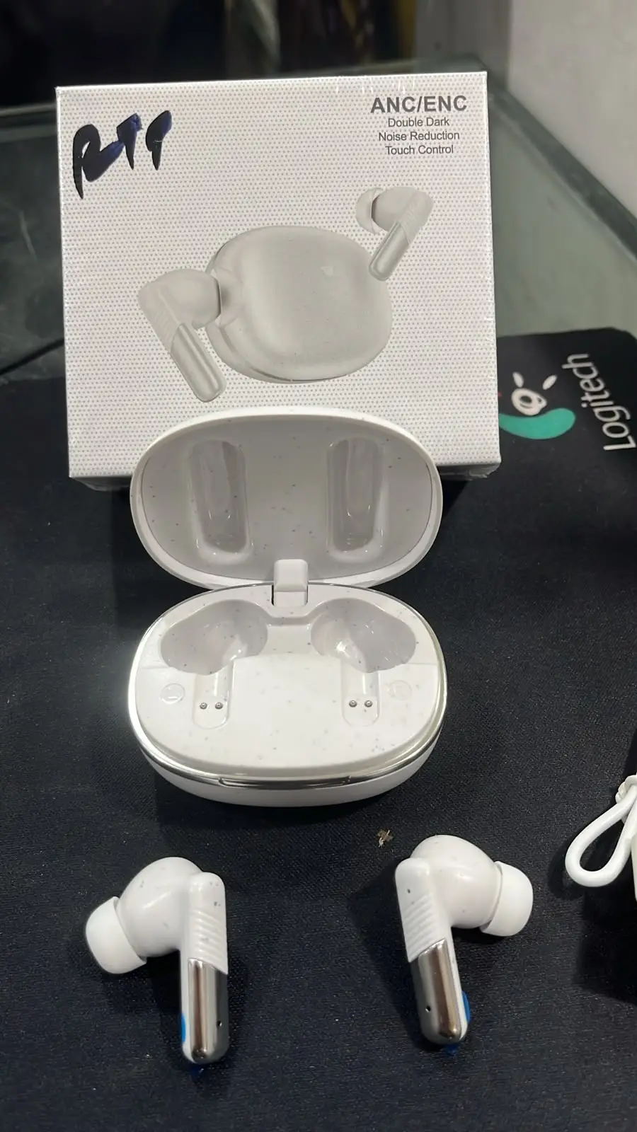 Buds Pro 14 TWS Wireless Bluetooth Earbuds with ENC Mic Touch Control & Type-C Charging