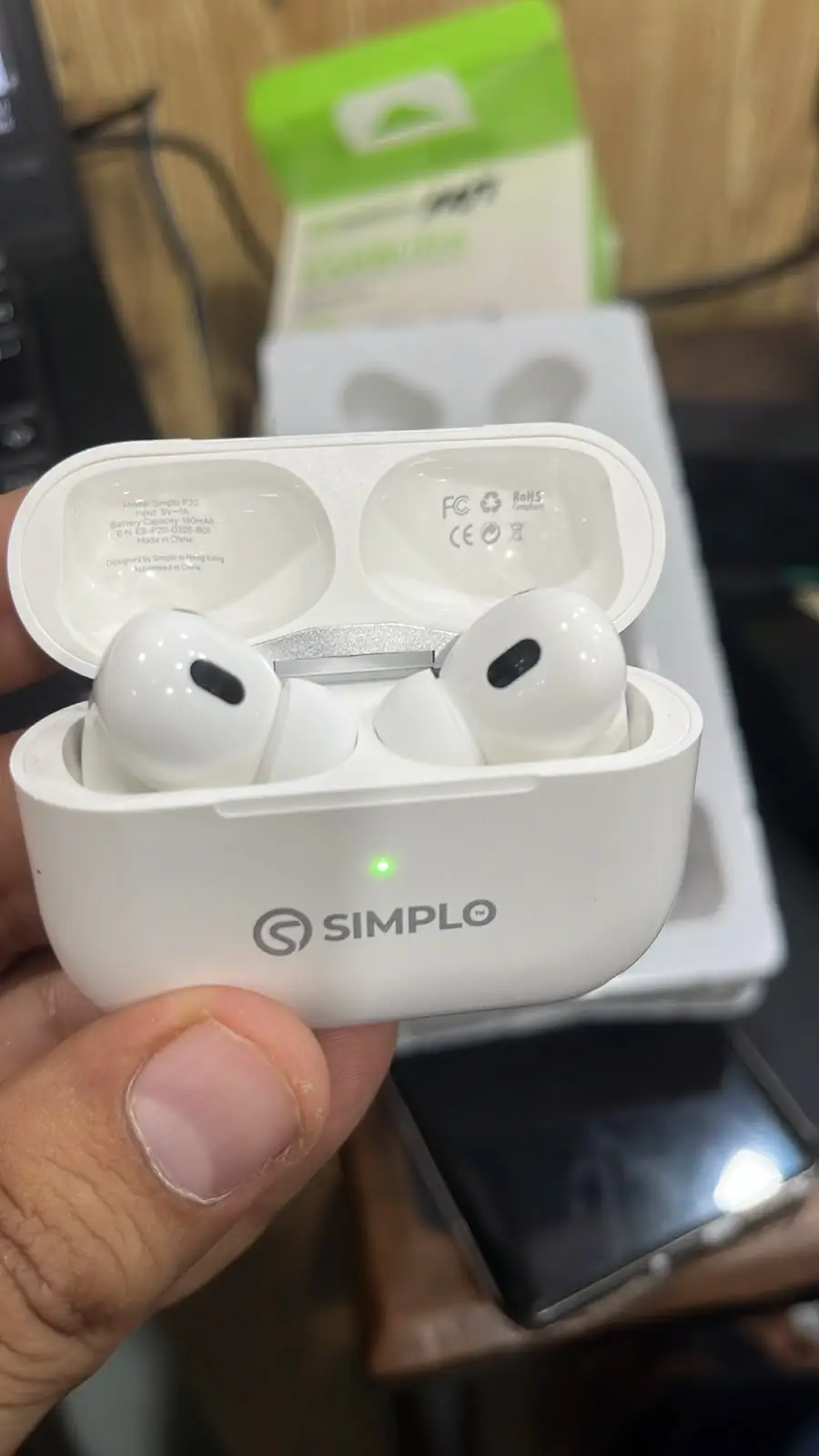 Simplo P20 TWS Wireless Earbuds Bluetooth 5.3