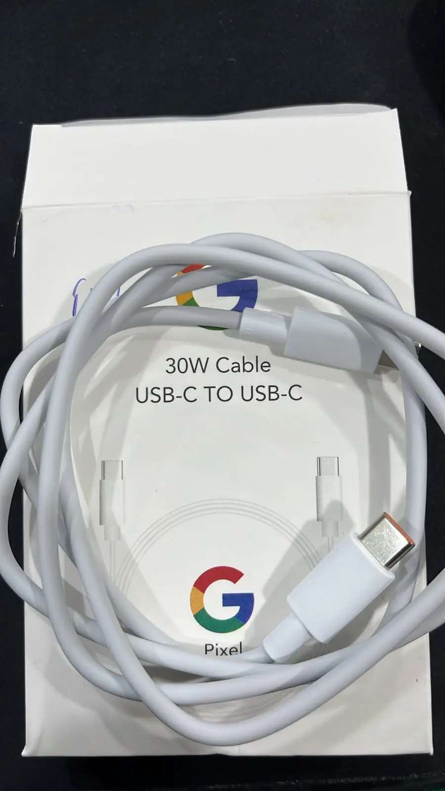Google Pixel 30W First Copy USB-C to USB-C Fast Charging Cable Type-C Data Cable