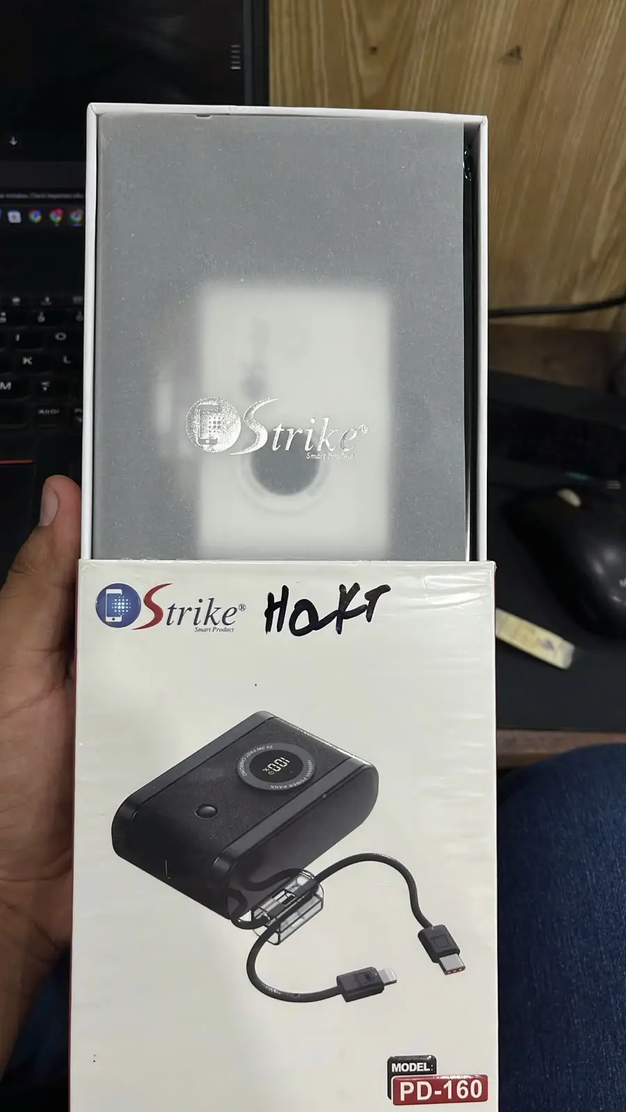 Strike Snapper PD-160 10000mAh 22.5W Fast Charging Power Bank