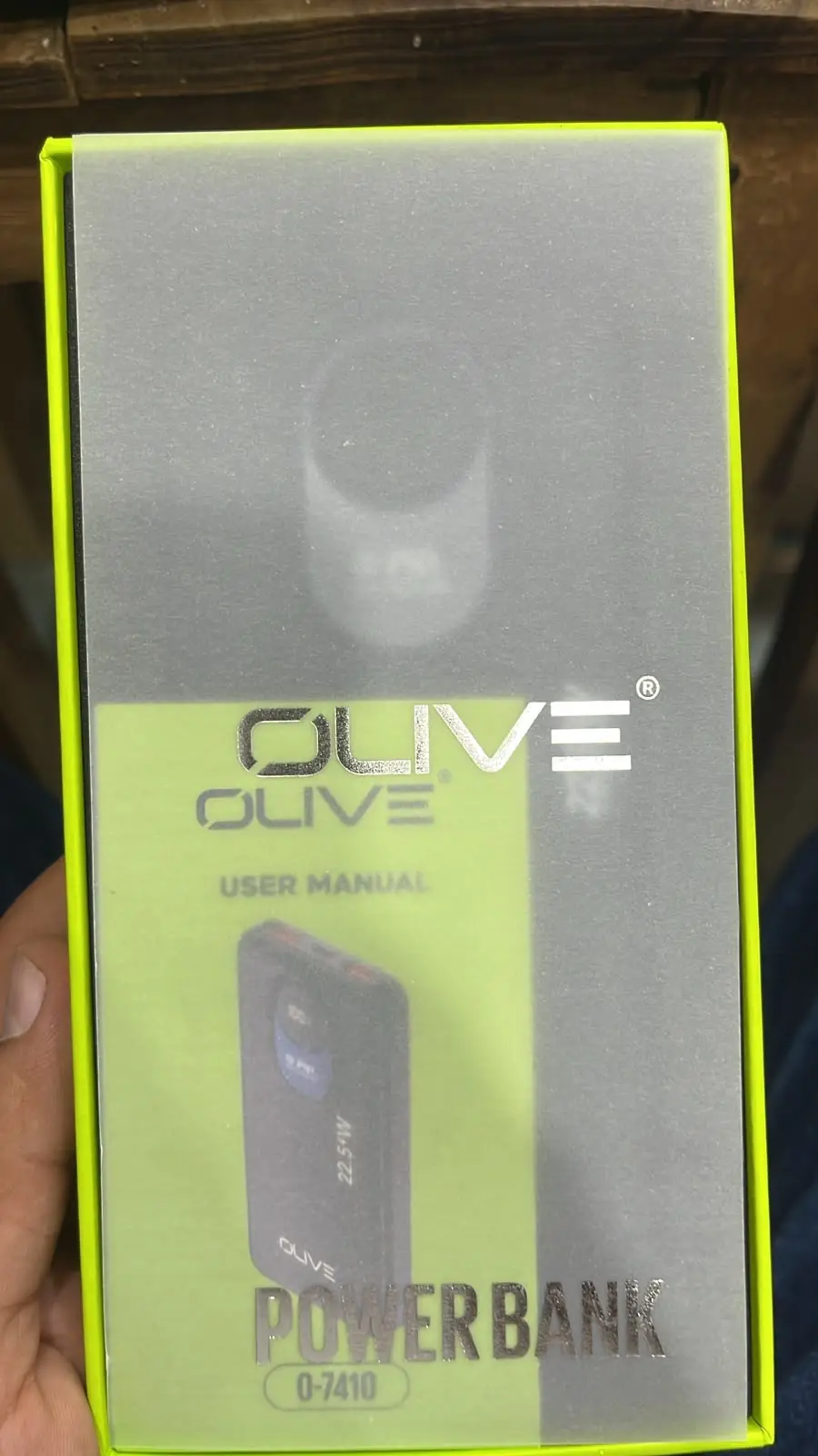 Olive Plasma Monolith 10000mAh 22.5W Fast Charging Power Bank