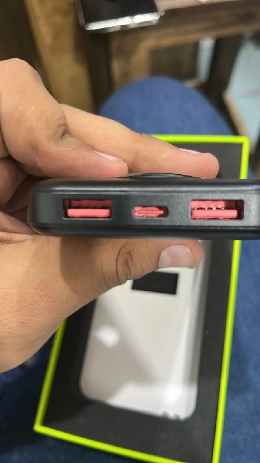 Olive Plasma Monolith 10000mAh 22.5W Fast Charging Power Bank