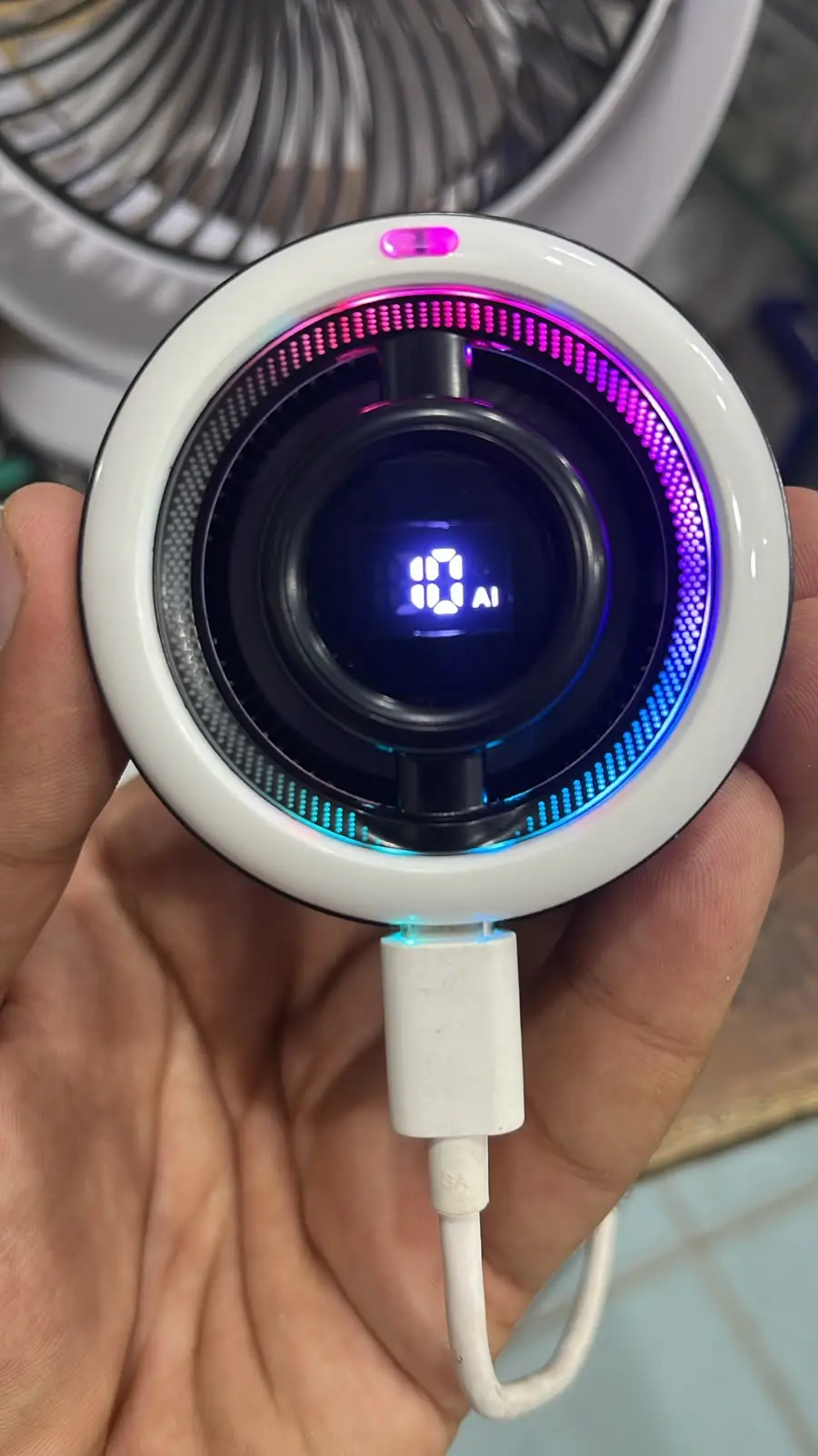 MEMO CX17 AI Magnetic Mobile Cooling Fan 13W