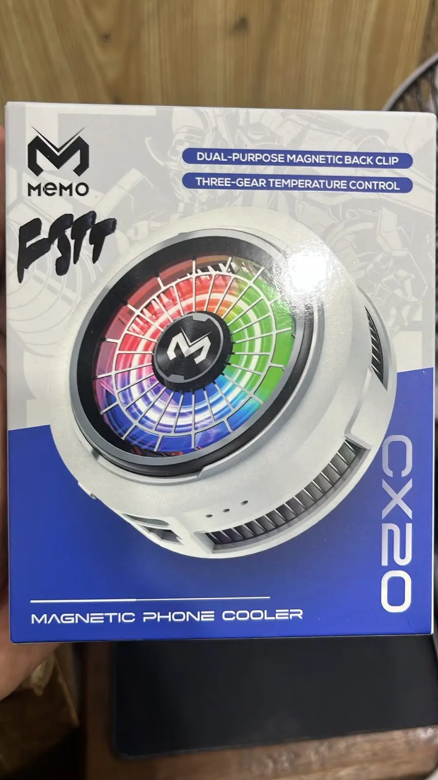 MEMO CX20 18W Magnetic Mobile Cooling Fan