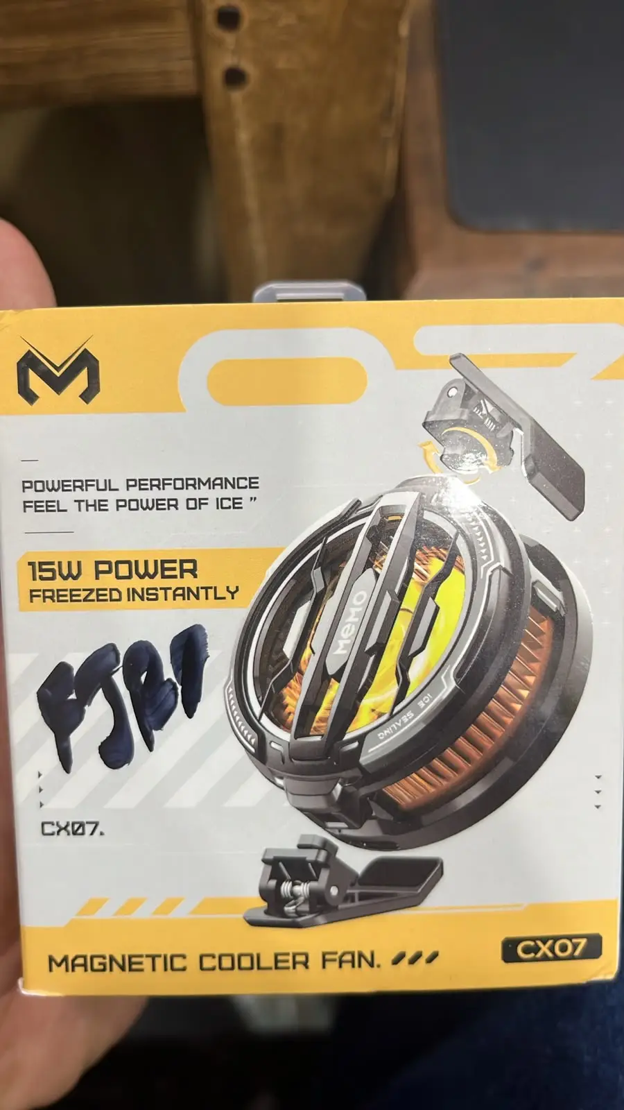 MEMO CX07 Magnetic 15W Mobile Cooling Fan