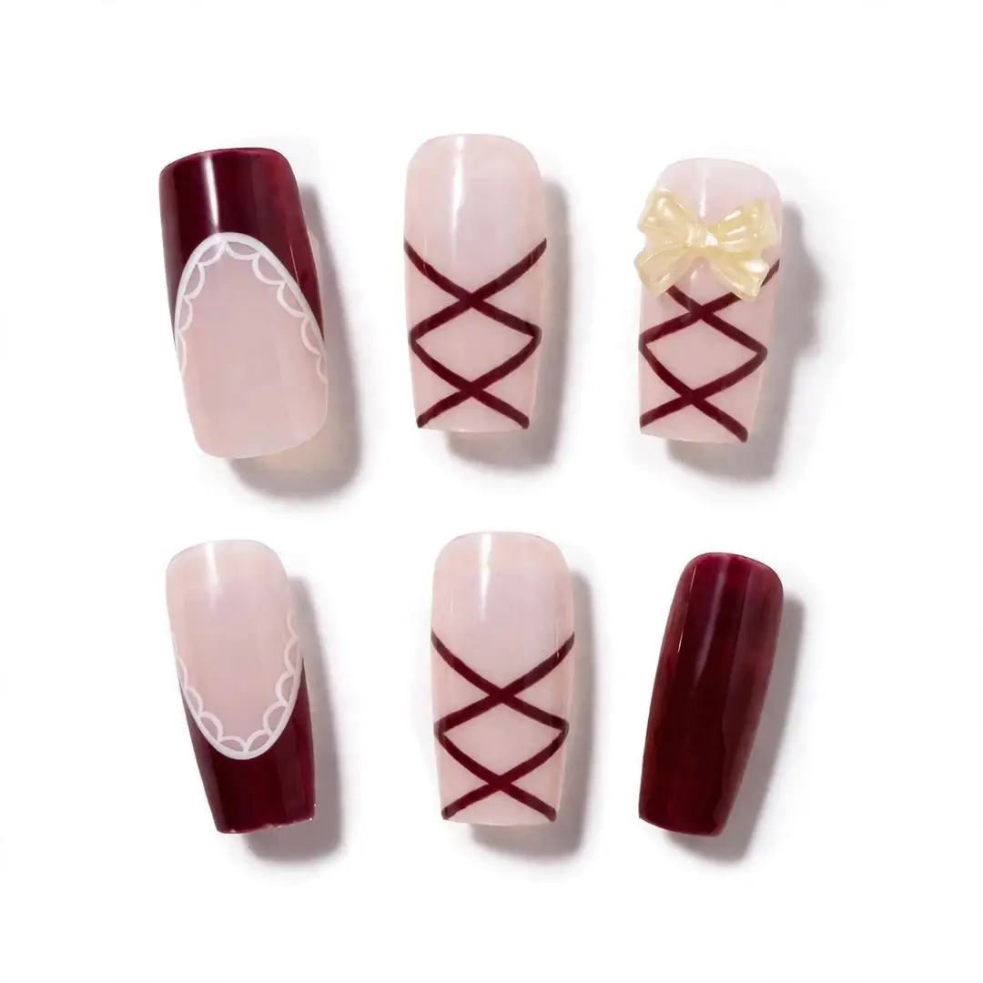 Smooth and Even Coverage Fake Nails 0.2 2