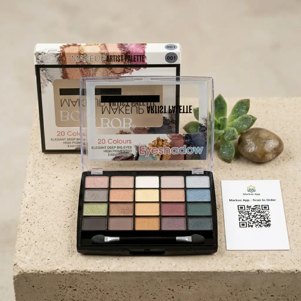 Matte And Glitter Eyeshadow Palette - 1 Pcs Collection