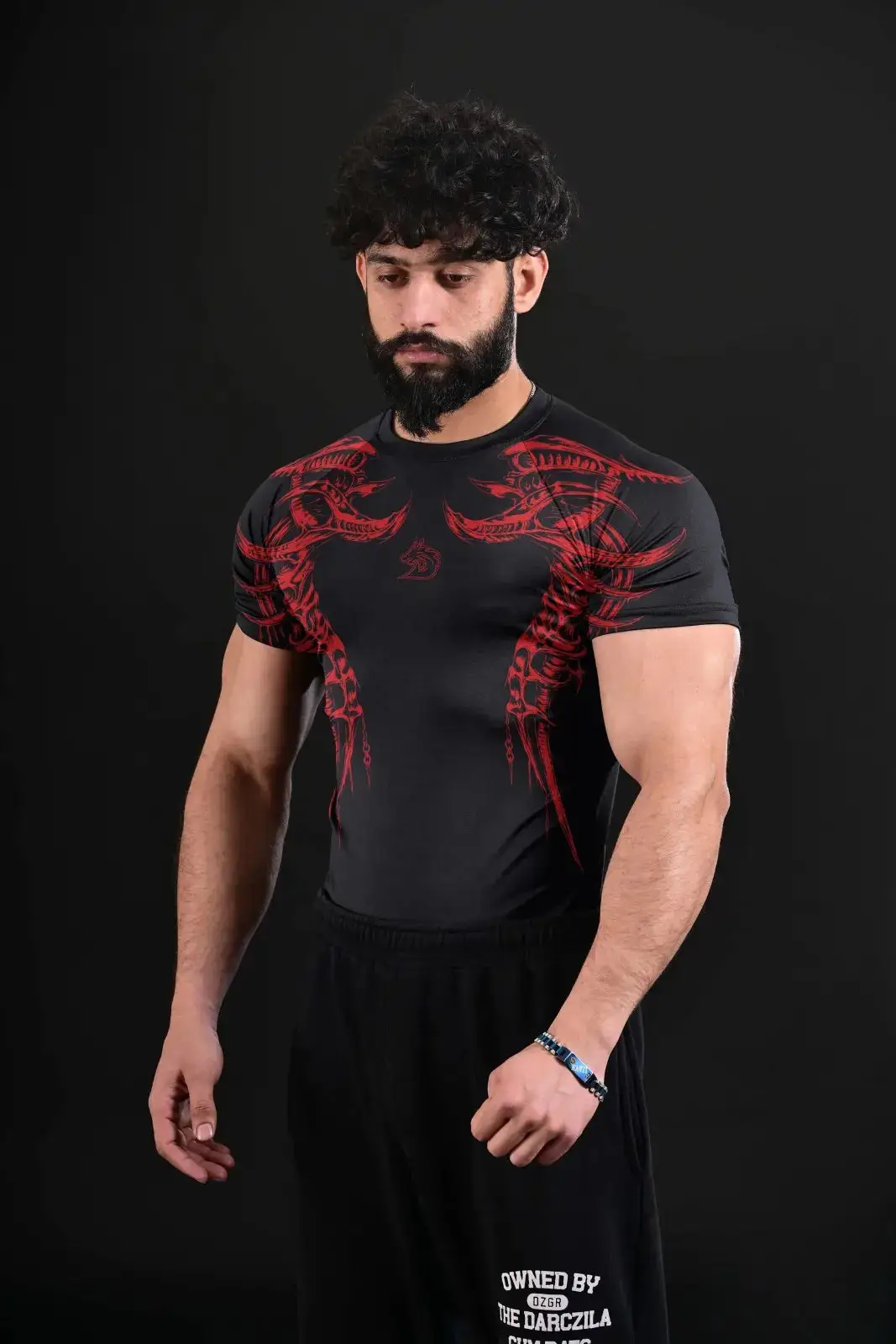 1 Pc Men's Polyester Printed Shirt