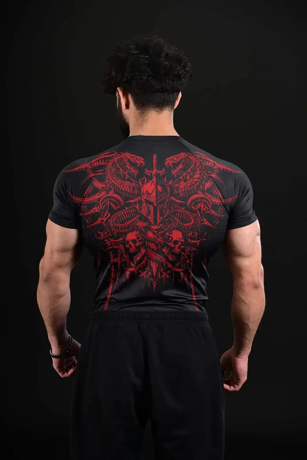 1 Pc Men's Polyester Printed Shirt