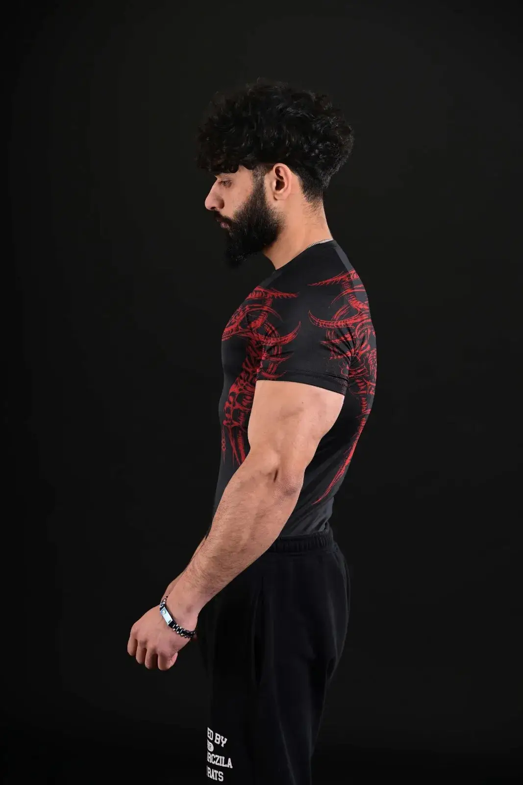 1 Pc Men's Polyester Printed Shirt