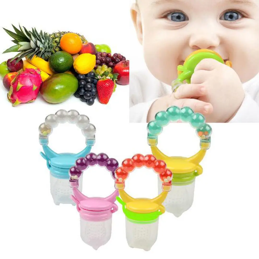 BPA Plastic Pacifier And Feeding Spoon Set
