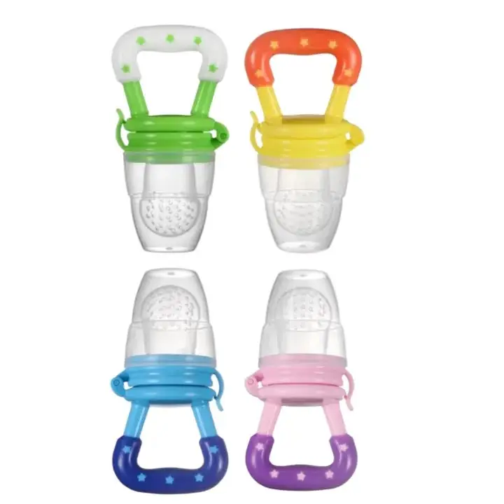 Complete 6-in-1 Baby Care Grooming Kit - Premium Soft Silicone U-Shaped Toothbrush, Fruit Feeder Pacifier, Spoon Feeding Bottle, Protective Knee Pads, Baby Wipes & Safe Nail Cutter - New Born Care Gift Set Pack of 6