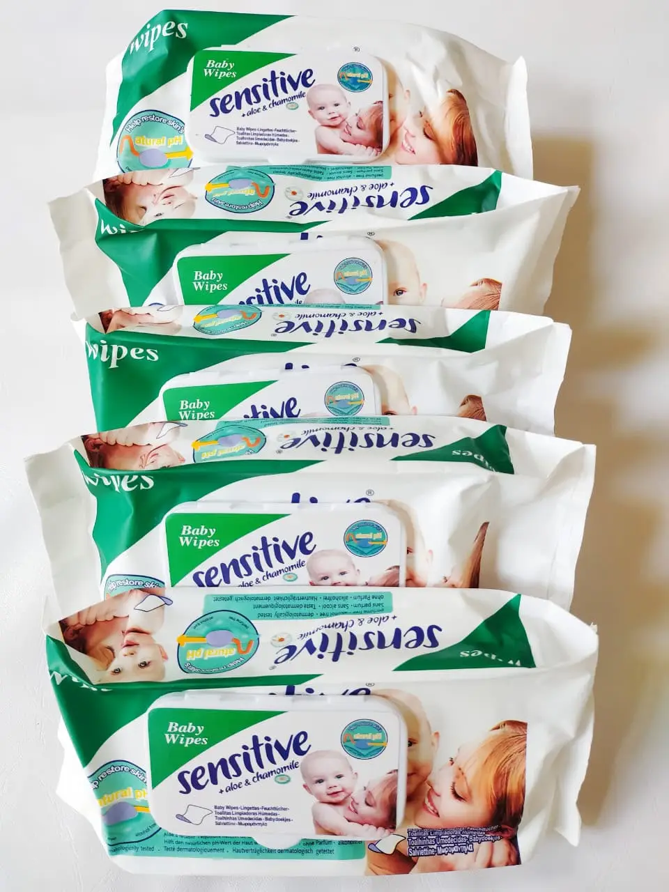 Mega Saver Pack: Sensitive Baby Wipes Deal of 10 Packs – Reasonable Price, Ultra Soft & Gentle Cleaning Wipes for Delicate Skin