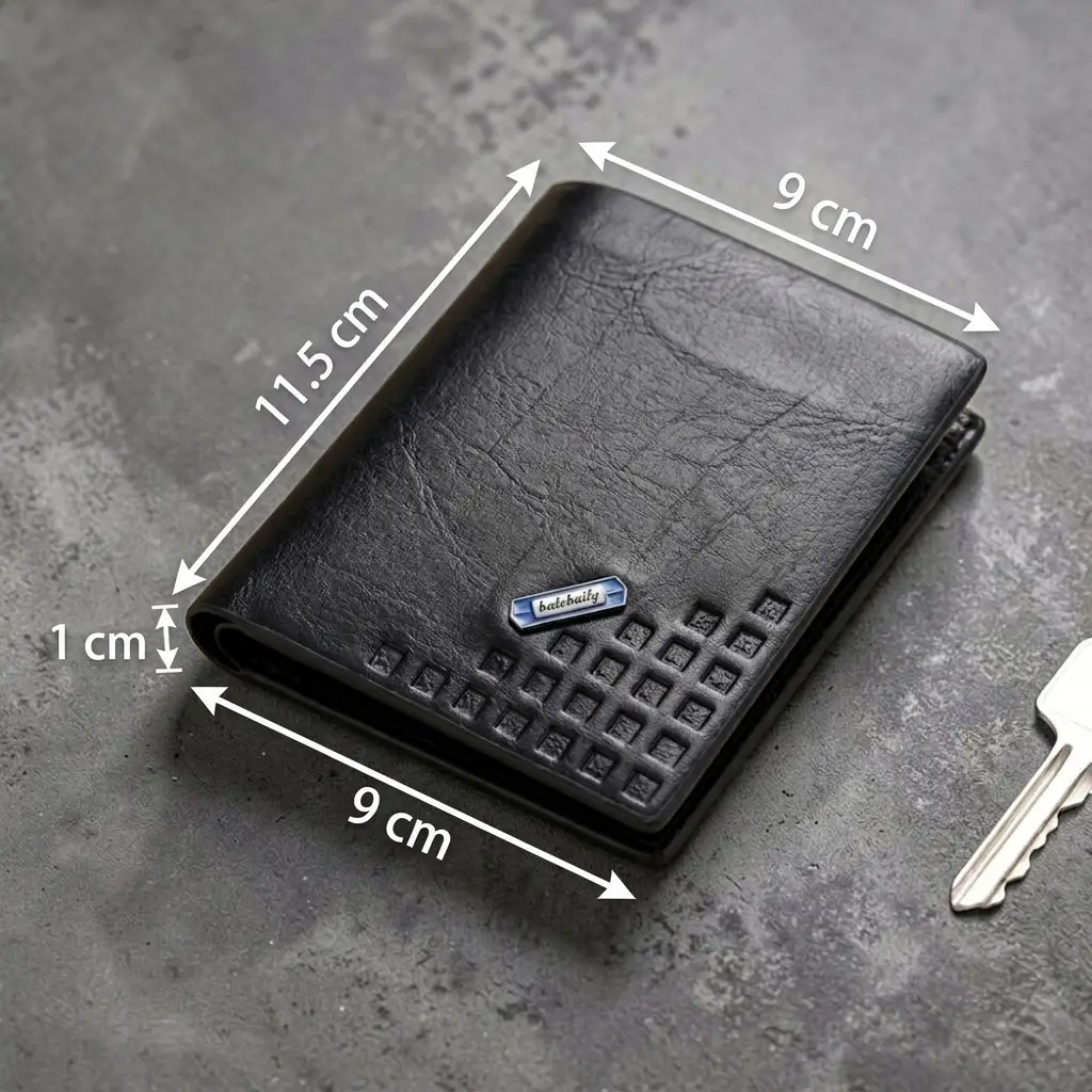 Balebaily Square Pattern Wallet
