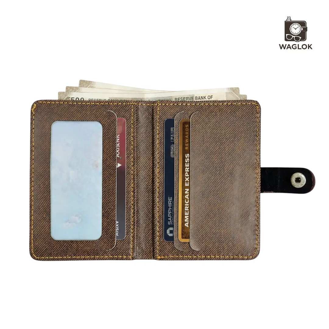 Mini Leather Slim Wallet