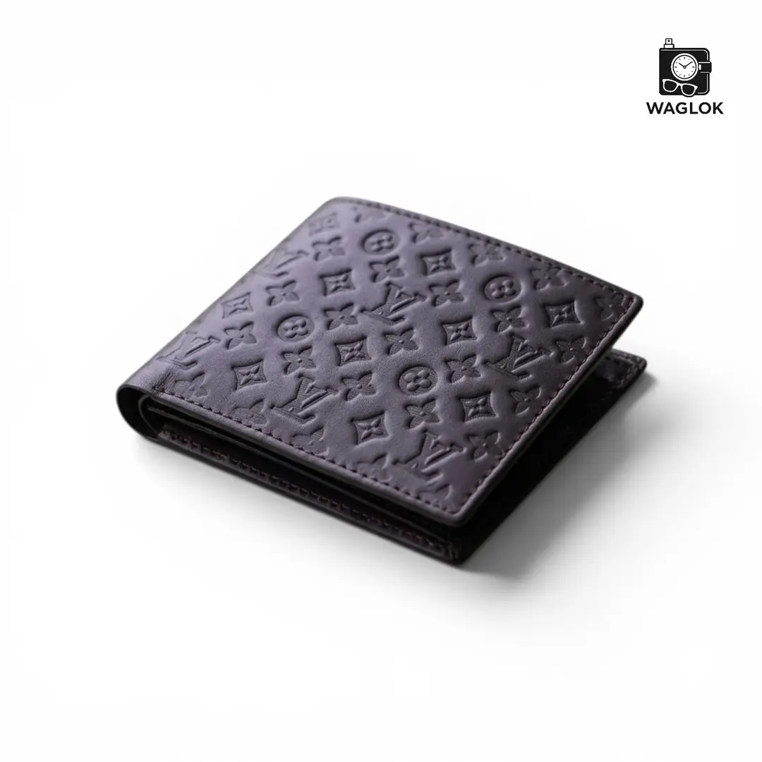 Men's Genuine Leather Bifold Wallet with Gift Box