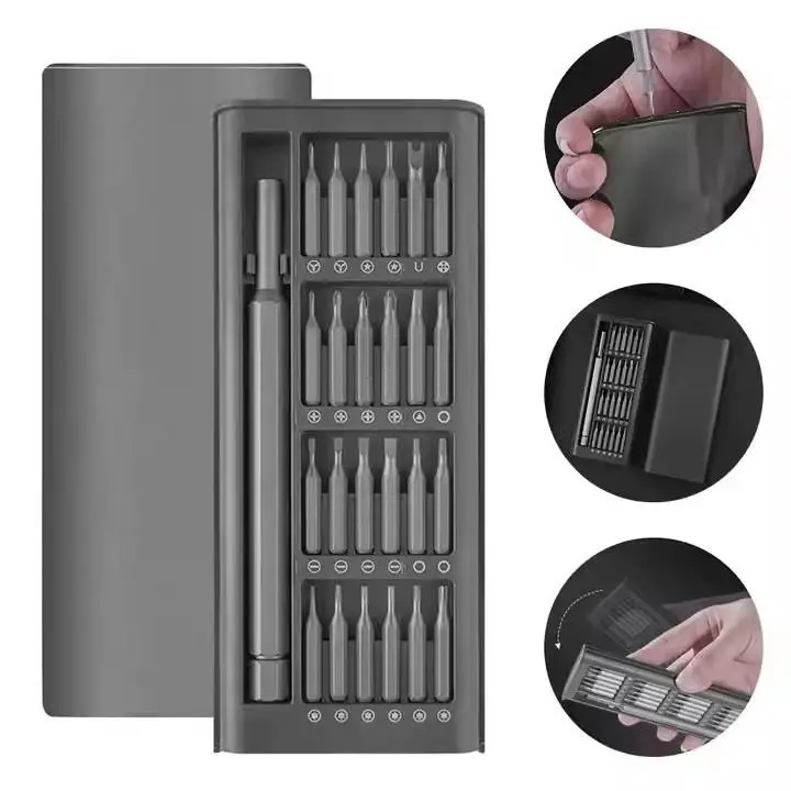 24 in 1 Precision Screwdriver Set – Magnetic Repair Tool Kit for Mobile Phone, Laptop, Watch, Camera & Electronics