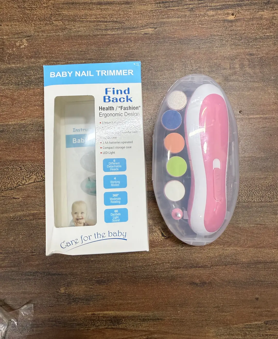 Baby Electric Nail Grinder for Newborns & Kids | Safe, Quiet USB Rechargeable Nail Trimmer Kit