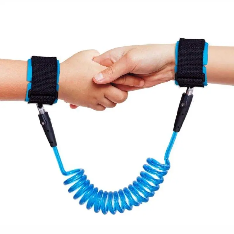 Child Safety Anti-Lost Wrist Link – Adjustable Baby Safety Harness Leash with Lock – Toddler Walking Strap for Outdoor Travel