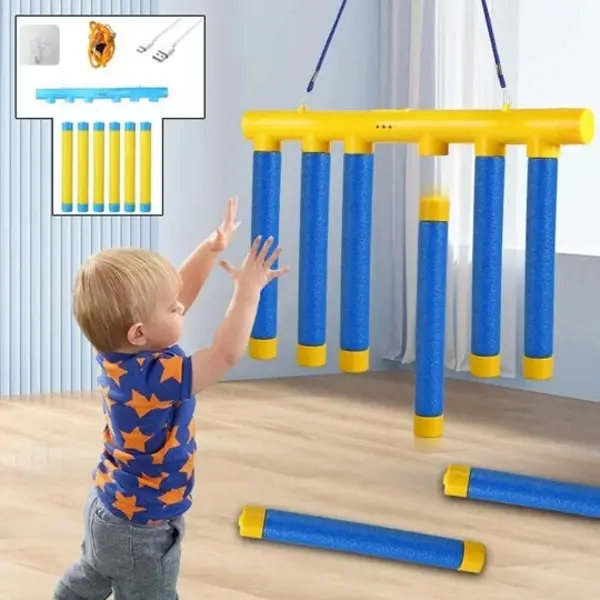 Hand Speed Challenge Game for Kids – Quick Reaction Catching Game – Hand-Eye Coordination Training Toy – Indoor Family Game