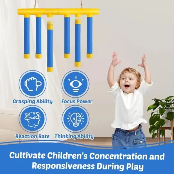 Hand Speed Challenge Game for Kids – Quick Reaction Catching Game – Hand-Eye Coordination Training Toy – Indoor Family Game
