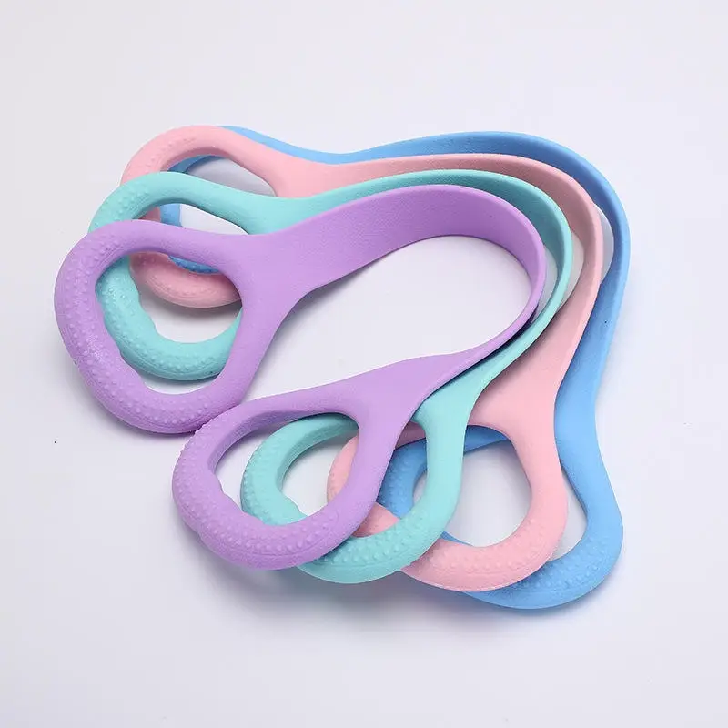 Multifunctional Resistance Stretch Band with Handles for Yoga, Pilates, Fitness & Home Workout