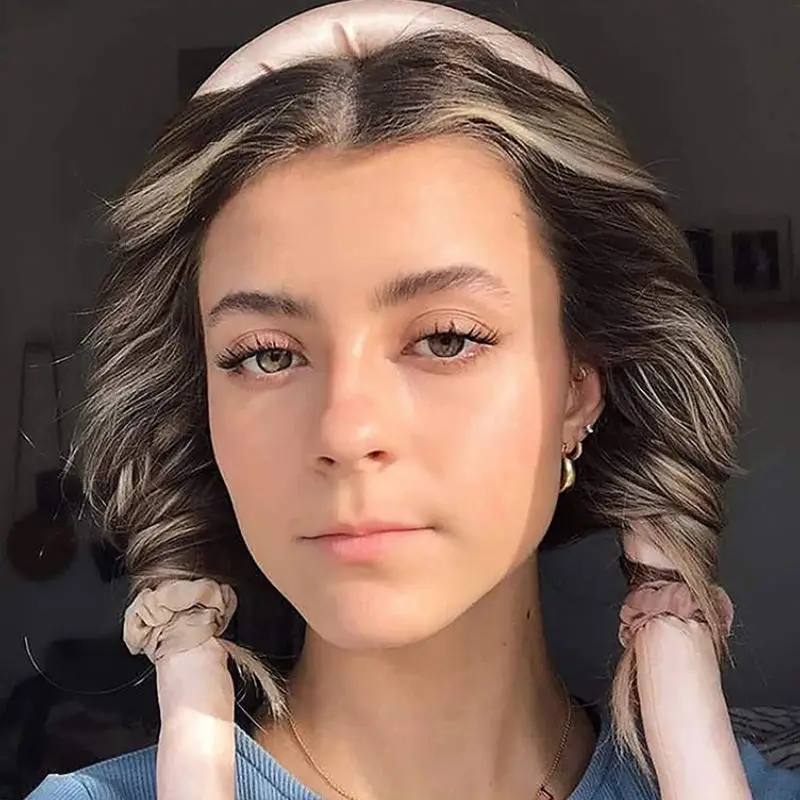 Long Hair Heatless Curling Wand