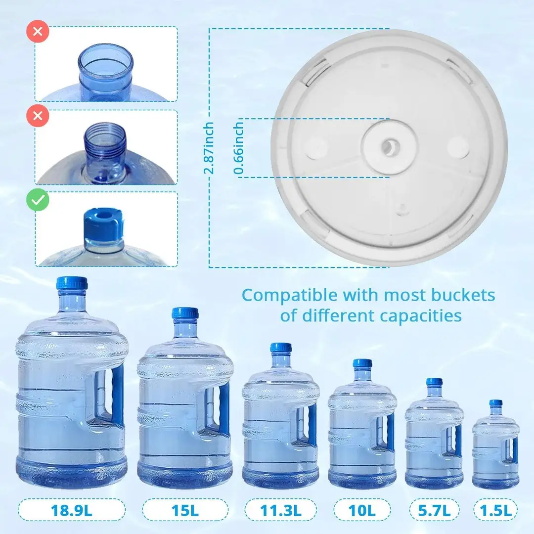 Automatic Water Dispenser Pump USB Rechargeable – Electric Water Bottle Pump for 19L Gallon – Portable Drinking Water Dispenser