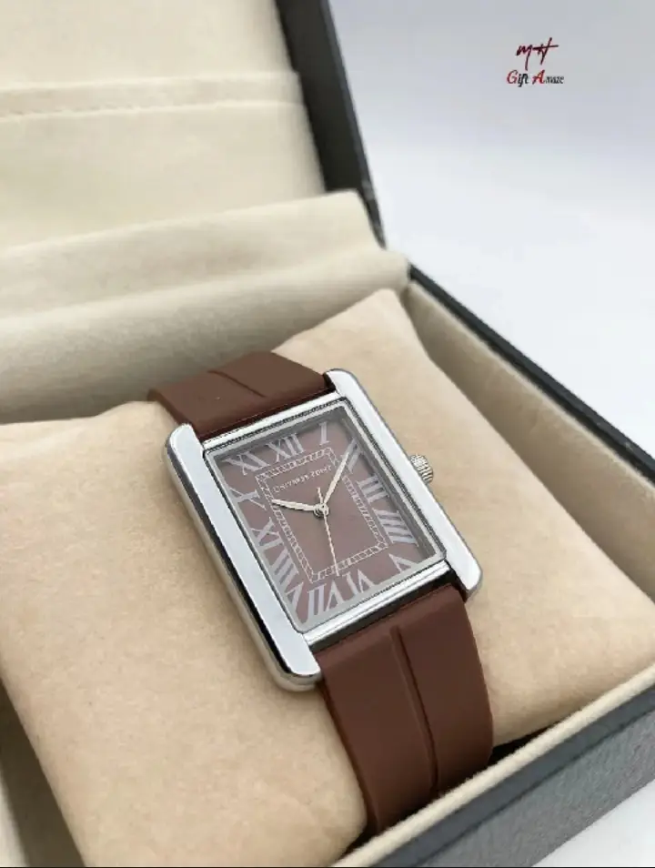 Silicone Soft Rubber PU Strap old money watch