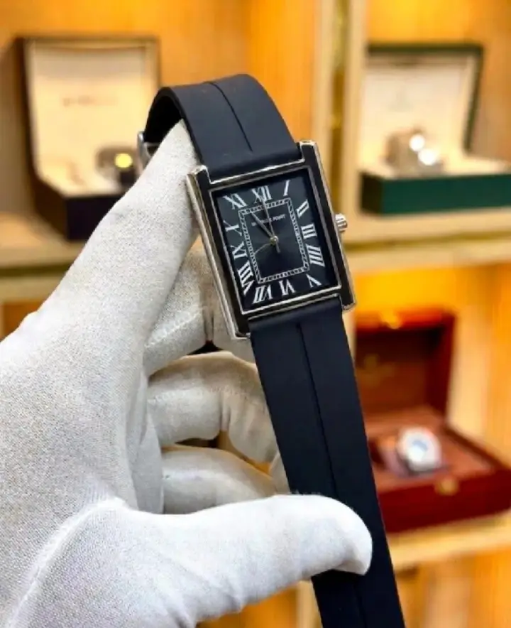 Silicone Soft Rubber PU Strap old money watch