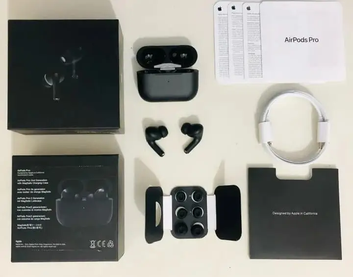 White Airpods